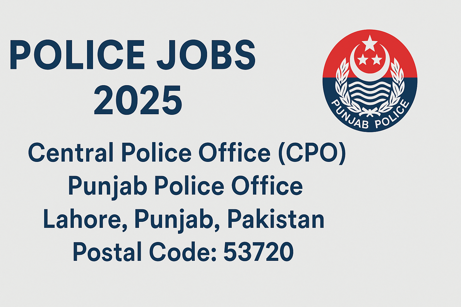 Police Jobs 2025
